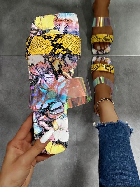 slippers 2021 summer women outdoor transparent strap flat open toe rubber sole fashion casual beach slides ladies shoes, Black
slippers 2021 summer women outdoor transparent strap flat open toe rubber sole fashion casual beach slides ladies shoes, Black