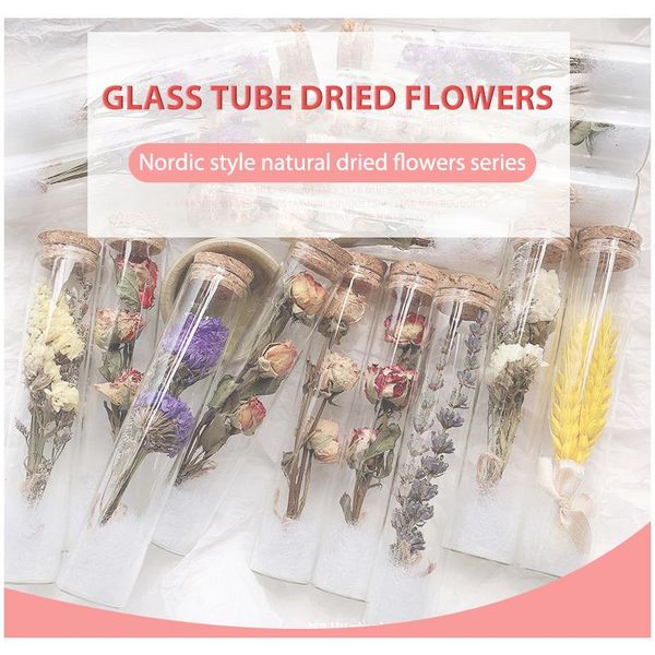 decorative flowers & wreaths glass test tube dried flower bouquet immortal plant specimen decoration wish bouquet, herbarium, wishing vase g
decorative flowers & wreaths glass test tube dried flower bouquet immortal plant specimen decoration wish bouquet, herbarium, wishing vase g