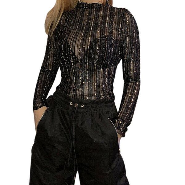 women's jumpsuits & rompers women long sleeve turtleneck see-through bodysuit summer clubwear punk style jumpsuit, Black;white
women's jumpsuits & rompers women long sleeve turtleneck see-through bodysuit summer clubwear punk style jumpsuit, Black;white