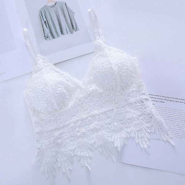 women's tanks & camis lace crochet triangle cup adjustable strap breathable chest wrap women tube soft padded spaghetti no steel so, White
women's tanks & camis lace crochet triangle cup adjustable strap breathable chest wrap women tube soft padded spaghetti no steel so, White