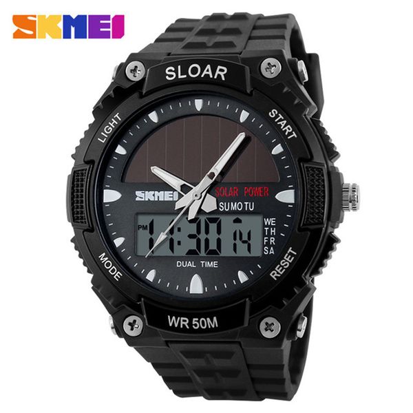 sport watch men clock male digital wrist watches solar power 12/24 hour water resistant men's watch relogio masculino skmei 2019 x0524, Slivery;brown
sport watch men clock male digital wrist watches solar power 12/24 hour water resistant men's watch relogio masculino skmei 2019 x0524, Slivery;brown