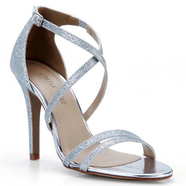summer 10cm high heeled sandals stiletto thin heel fashion cross strap open toe party dress women shoes 6-16a, Black
summer 10cm high heeled sandals stiletto thin heel fashion cross strap open toe party dress women shoes 6-16a, Black
