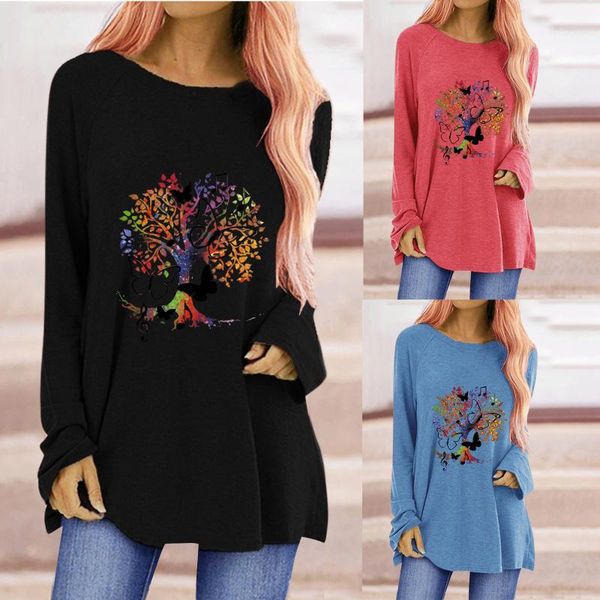 women's blouses & shirts 2021 autumn o-neck loose blouse fashion print long-sleeve basic shirt female mid blusas mujer de moda, White
women's blouses & shirts 2021 autumn o-neck loose blouse fashion print long-sleeve basic shirt female mid blusas mujer de moda, White