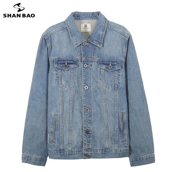 men's jackets shan bao 2021 autumn and winter 100% cotton denim jacket classic style multi-pocket youth fashion plus size s-7xl, Black;brown
men's jackets shan bao 2021 autumn and winter 100% cotton denim jacket classic style multi-pocket youth fashion plus size s-7xl, Black;brown