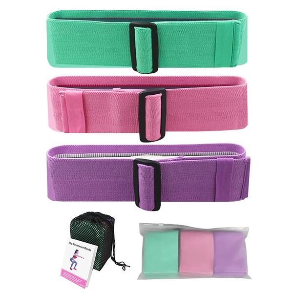 resistance bands 3pcs/set yoga for hip leg shoulder adjustable with bag portable non slip 3 levels booty belt workout band loop
resistance bands 3pcs/set yoga for hip leg shoulder adjustable with bag portable non slip 3 levels booty belt workout band loop