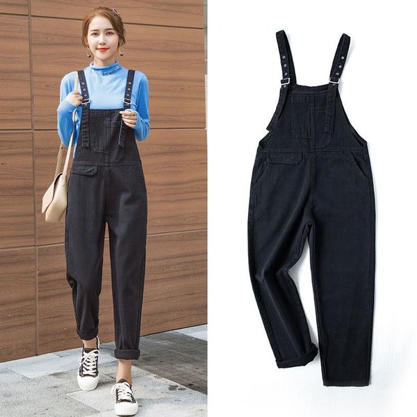 women's jumpsuits & rompers fashion women ladies baggy jumpsuit long elegant bib full length pinafore dungaree overall solid loose blac, Black;white
women's jumpsuits & rompers fashion women ladies baggy jumpsuit long elegant bib full length pinafore dungaree overall solid loose blac, Black;white