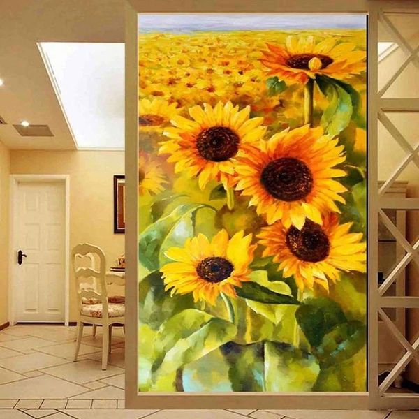 custom floral 3d pastoral sunflower nature mural self adhesive wallpaper el living room entrance hall decoration waterproof wallpapers
custom floral 3d pastoral sunflower nature mural self adhesive wallpaper el living room entrance hall decoration waterproof wallpapers