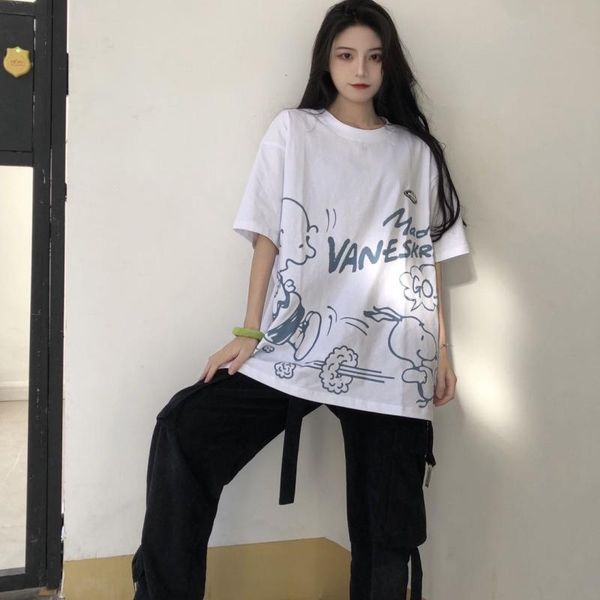 hip hop streetwear fun cartoon printed short sleeved t-shirts fashion loose couple tees summer casual round neck cotton men men's, White;black
hip hop streetwear fun cartoon printed short sleeved t-shirts fashion loose couple tees summer casual round neck cotton men men's, White;black