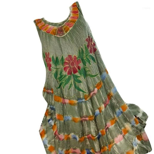 summer dress women's large size casual sleeveless fashion beach o-neck retro printed vest dress1, Black;gray
summer dress women's large size casual sleeveless fashion beach o-neck retro printed vest dress1, Black;gray