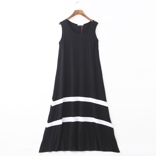 summer dress women slip tank long black casual plus size oversize loose sleeveless beachwear dresses, Black;gray
summer dress women slip tank long black casual plus size oversize loose sleeveless beachwear dresses, Black;gray