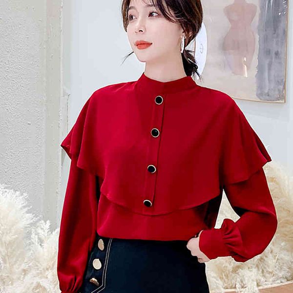 women's blouses & shirts shintimes vintage plus size women autumn ruffles patchwork long sleeve pullover woman clothes haut f, White
women's blouses & shirts shintimes vintage plus size women autumn ruffles patchwork long sleeve pullover woman clothes haut f, White