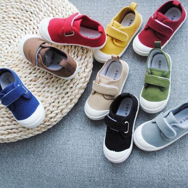 sneakers children summer fashion casual canvas shoes with loop fasteners,breathable soft bottom non-slip candy color flats, Black;red
sneakers children summer fashion casual canvas shoes with loop fasteners,breathable soft bottom non-slip candy color flats, Black;red