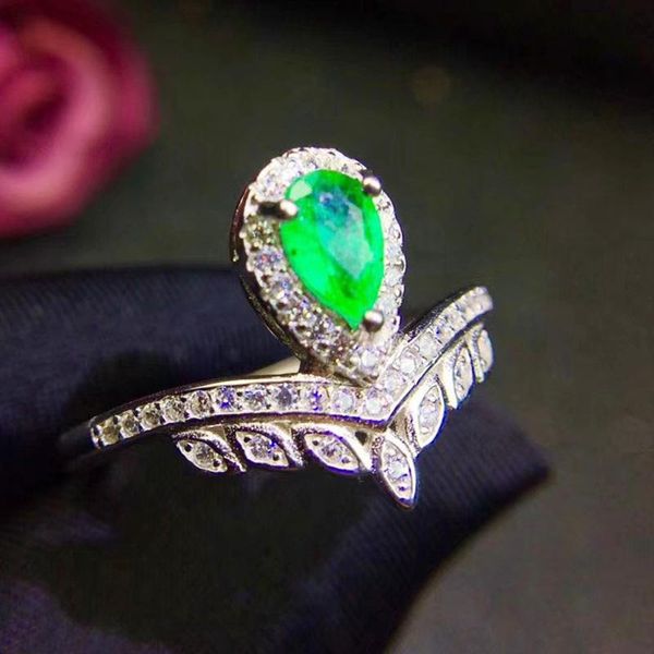 cluster rings natural real emerald or ruby crown style ring per jewelry 4*6mm 0.45ct gemstone 925 sterling silver fine j210702, Golden;silver
cluster rings natural real emerald or ruby crown style ring per jewelry 4*6mm 0.45ct gemstone 925 sterling silver fine j210702, Golden;silver