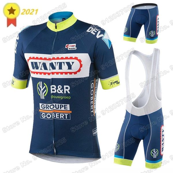 racing sets 2021 wanty team men cycling jersey set summer bicycle clothing road bike shirts suit bib shorts mtb wear maillot, Black;blue
racing sets 2021 wanty team men cycling jersey set summer bicycle clothing road bike shirts suit bib shorts mtb wear maillot, Black;blue