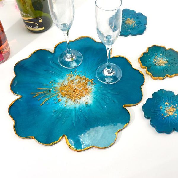 mats & pads diy flower series silicone mold epoxy resin jewelry making cup holder tools hand craft table decoration
mats & pads diy flower series silicone mold epoxy resin jewelry making cup holder tools hand craft table decoration
