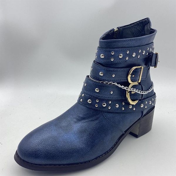 boots woman fashion high heels sewing solid boot female shoe drop women rivet buckle ankle ladies leather zipper shoes, Black
boots woman fashion high heels sewing solid boot female shoe drop women rivet buckle ankle ladies leather zipper shoes, Black
