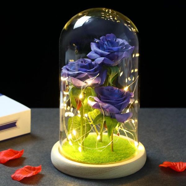 decorative flowers & wreaths glass bottle vase, led light with 3 roses on black bottom, valentine's day gift, wedding decoration
decorative flowers & wreaths glass bottle vase, led light with 3 roses on black bottom, valentine's day gift, wedding decoration