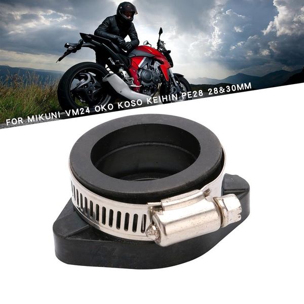 motorcycle fuel system pit dirt bike carburetor rubber adapter inlet intake pipe for mikuni vm24 oko koso keihin pe28 28&30mm
motorcycle fuel system pit dirt bike carburetor rubber adapter inlet intake pipe for mikuni vm24 oko koso keihin pe28 28&30mm