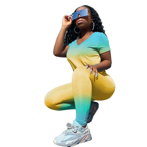 fashion gradients women two pieces pants suits summer printing short sleeves t shirt loose sports running outfits tracksuits, Gray
fashion gradients women two pieces pants suits summer printing short sleeves t shirt loose sports running outfits tracksuits, Gray