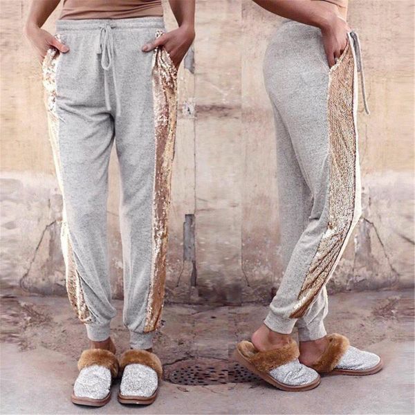 cx&lwz 2021 women's casual slacks sequins patchwork contrasting color block active elastic waist workout sweatpants pocket pants & capr, Black;white
cx&lwz 2021 women's casual slacks sequins patchwork contrasting color block active elastic waist workout sweatpants pocket pants & capr, Black;white