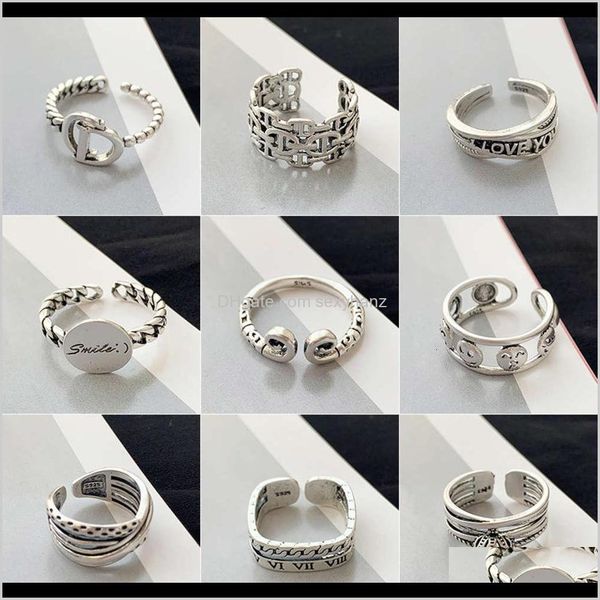 cluster rings jewelry drop delivery 2021 no fading 925 sterling sier ring for women and men befip, Golden;silver
cluster rings jewelry drop delivery 2021 no fading 925 sterling sier ring for women and men befip, Golden;silver