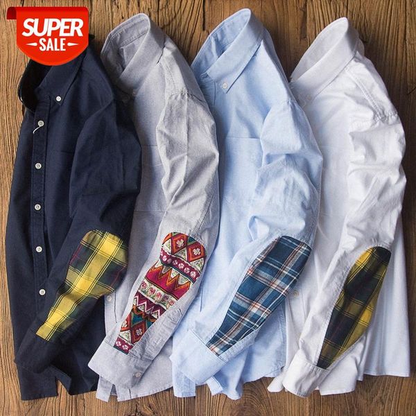 japanese retro patch oxford shirt men's casual tide cardigan shawn yue brand long-sleeved men #df2n, White;black
japanese retro patch oxford shirt men's casual tide cardigan shawn yue brand long-sleeved men #df2n, White;black