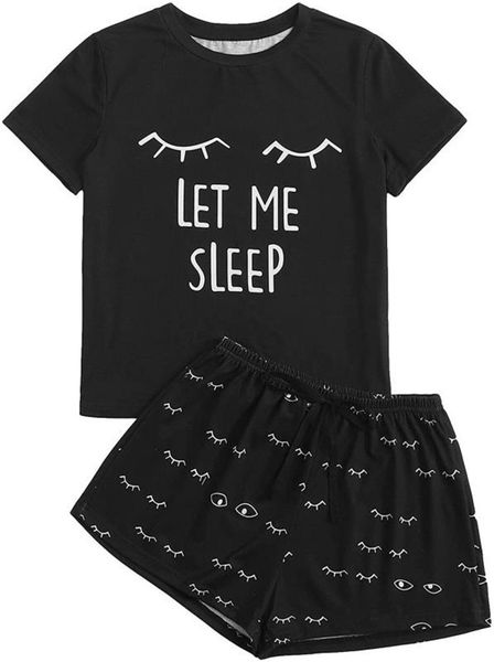 women's sleepwear sale in 2021 four seasons fashion printing casual pajamas home suit, Black;red
women's sleepwear sale in 2021 four seasons fashion printing casual pajamas home suit, Black;red