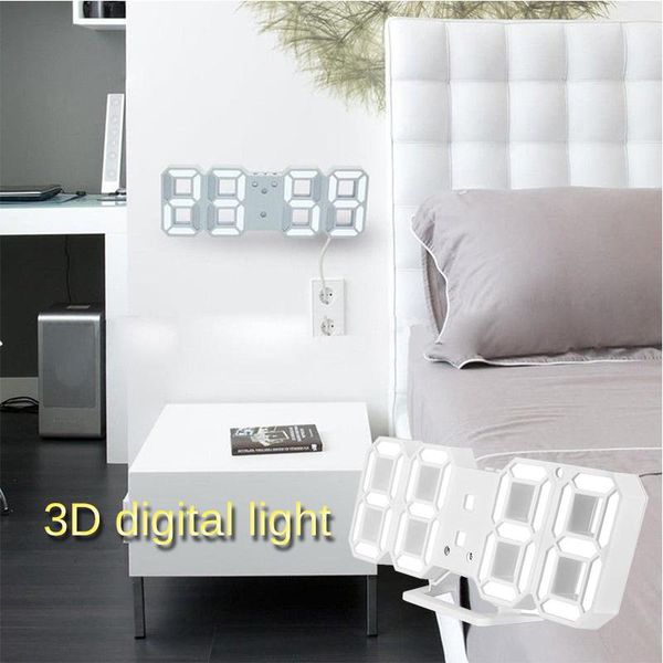 modern digital 3d led wall clock alarm clocks snooze with 12/24 hour display inte99 desk & table
modern digital 3d led wall clock alarm clocks snooze with 12/24 hour display inte99 desk & table