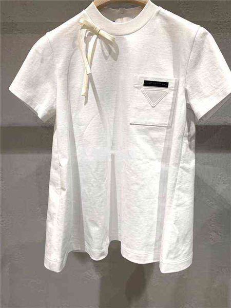 p home spring / summer bow pocket design short sleeve t-shirt cotton loose casual blouse women, White
p home spring / summer bow pocket design short sleeve t-shirt cotton loose casual blouse women, White