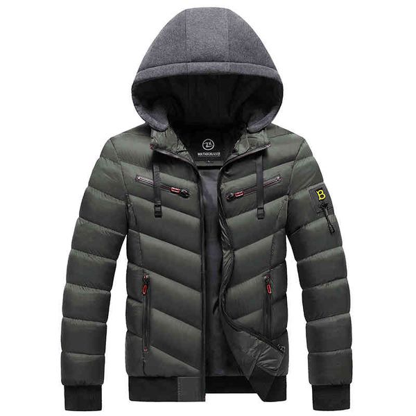 parka thick warm and windproof military uniform hooded fashion men winter et, Black
parka thick warm and windproof military uniform hooded fashion men winter et, Black