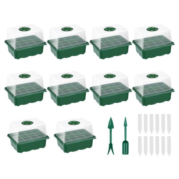 planters & pots yardwe 10 seedling starter trays 12 cells per tray plant kit plus labels 1 dibber widger for seed starting
planters & pots yardwe 10 seedling starter trays 12 cells per tray plant kit plus labels 1 dibber widger for seed starting