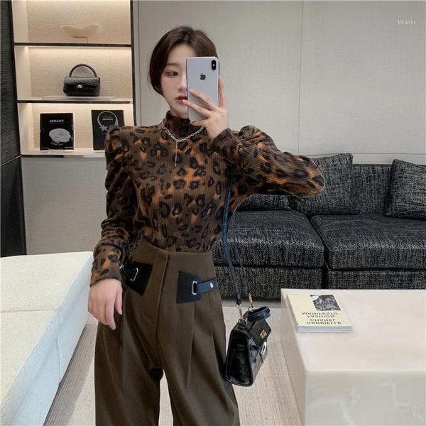 women's two piece pants women half turtleneck leopard shirt+high waist harem 2 set streetwear fashion korean shirt suits elegant outfit, White
women's two piece pants women half turtleneck leopard shirt+high waist harem 2 set streetwear fashion korean shirt suits elegant outfit, White