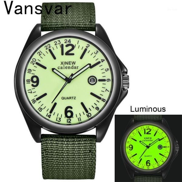 military watches mens quartz army watch canvas band dial date luxury sport wrist waterproof clock relogio masculino wristwatches, Slivery;brown
military watches mens quartz army watch canvas band dial date luxury sport wrist waterproof clock relogio masculino wristwatches, Slivery;brown
