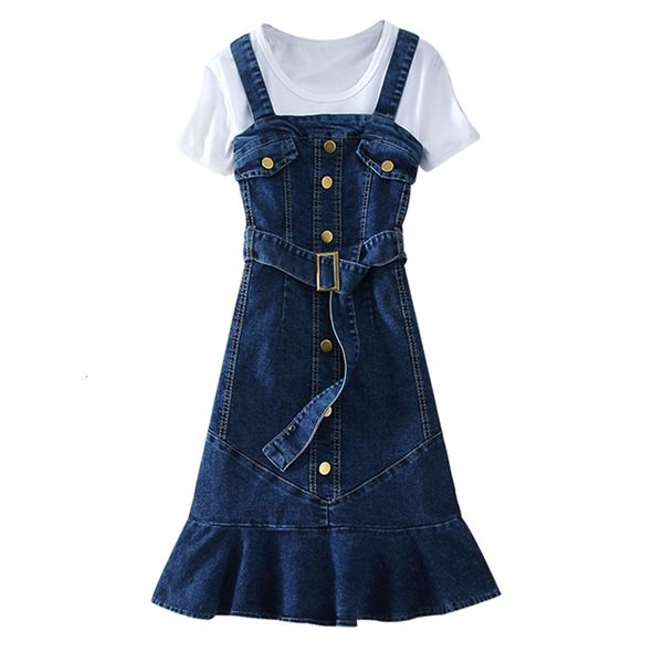 casual dresses fashion slim party denim dress women button front blue summer strap suspender jeans overall mini sundress r55e, Black;gray
casual dresses fashion slim party denim dress women button front blue summer strap suspender jeans overall mini sundress r55e, Black;gray