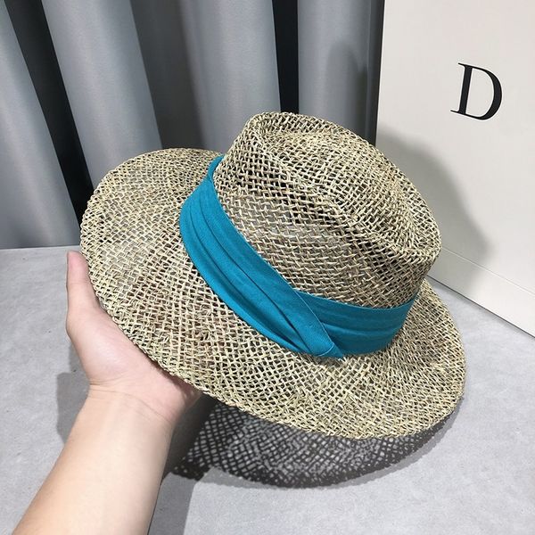 hat female summer sun protection straw vacation beach net red flat british hat french, Yellow
hat female summer sun protection straw vacation beach net red flat british hat french, Yellow