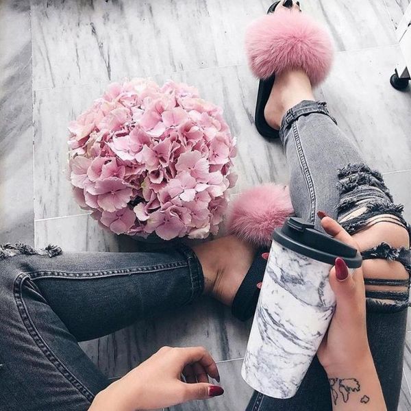 women shoes comfortable flip flops extra fluffy real fur slides furry flats slippers 2021summer elegant lady luxury sandals, Black
women shoes comfortable flip flops extra fluffy real fur slides furry flats slippers 2021summer elegant lady luxury sandals, Black