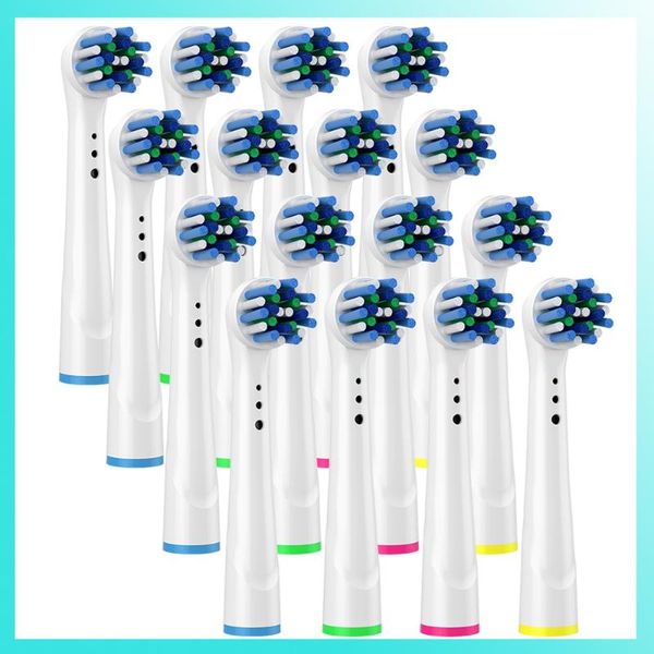 smart electric toothbrush 16pcs cross replacement brush heads for oral b refill oral-b 7000/pro 1000/9600/ 500/3000/8000
smart electric toothbrush 16pcs cross replacement brush heads for oral b refill oral-b 7000/pro 1000/9600/ 500/3000/8000
