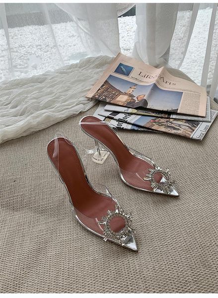 dress shoes clear crystal women pumps hollow out pointed toe high heels woman for party wedding luxury design transparent, Black
dress shoes clear crystal women pumps hollow out pointed toe high heels woman for party wedding luxury design transparent, Black