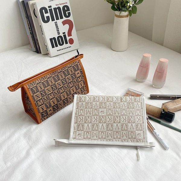 cosmetic bags & cases 9 inch letter printed bag,makeup pouch,organizer toiletry bag,travel wash bag,portable handbag
cosmetic bags & cases 9 inch letter printed bag,makeup pouch,organizer toiletry bag,travel wash bag,portable handbag
