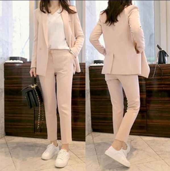 women's suits & blazers arrival fashion pants women blazer 2 two piece set striped jacket pant femme mujer plus sizwomen's sets, White;black
women's suits & blazers arrival fashion pants women blazer 2 two piece set striped jacket pant femme mujer plus sizwomen's sets, White;black