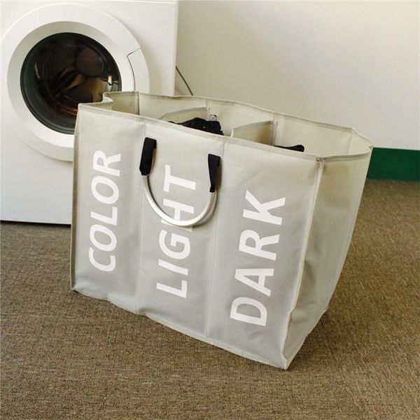 storage bags portable household box laundry basket dirt clothes bag, light gray/dark gray bag
storage bags portable household box laundry basket dirt clothes bag, light gray/dark gray bag
