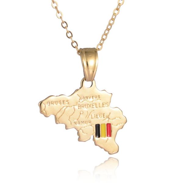 fashion gold chain belgium map pendant necklace hip hop jewelry statement collier femme abc076 necklaces, Silver
fashion gold chain belgium map pendant necklace hip hop jewelry statement collier femme abc076 necklaces, Silver