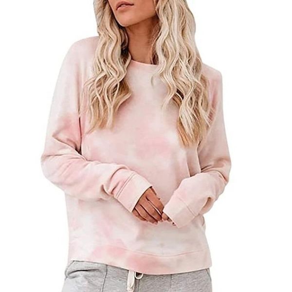 women's t-shirt tie-dye women o-neck long sleeve t shirts vintage fashion spring autumn lady color female soft casual tees, White
women's t-shirt tie-dye women o-neck long sleeve t shirts vintage fashion spring autumn lady color female soft casual tees, White