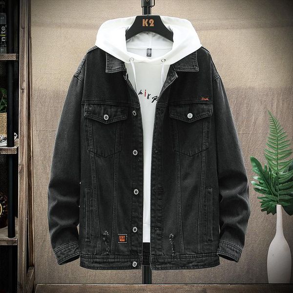 men's jackets 2021 autumn casual slim mens denim jacket bomber pockets men cowboy jean chaqueta hombre,y5536, Black;brown
men's jackets 2021 autumn casual slim mens denim jacket bomber pockets men cowboy jean chaqueta hombre,y5536, Black;brown