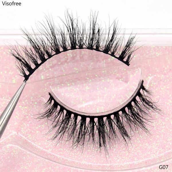 false eyelashes viso3d mink 100% cruelty lashes make up reusable lash fluffy natural short
false eyelashes viso3d mink 100% cruelty lashes make up reusable lash fluffy natural short
