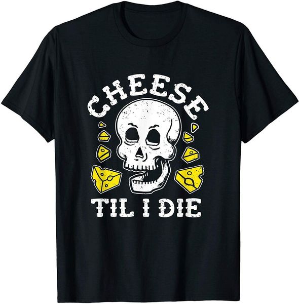 funny cheese til i die skull - cheesy retro tattoo art t-shirt size m-5xl, White;black
funny cheese til i die skull - cheesy retro tattoo art t-shirt size m-5xl, White;black