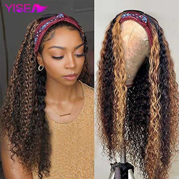 hair bulks yisea brazilian water curly highlight headband human for women honey blonde, Black
hair bulks yisea brazilian water curly highlight headband human for women honey blonde, Black