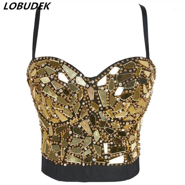 handmade beads mirrors wrap chest bra sling crop bar nightclub dj singer dancer stage gold sequins brassiere bras short bustiers &, Black;white
handmade beads mirrors wrap chest bra sling crop bar nightclub dj singer dancer stage gold sequins brassiere bras short bustiers &, Black;white