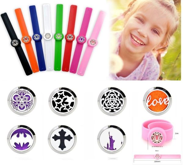 charm bracelets essential oil stainless steel diffuser bracelet children silicone slap kids 25mm locket 10pcs pads, Golden;silver
charm bracelets essential oil stainless steel diffuser bracelet children silicone slap kids 25mm locket 10pcs pads, Golden;silver