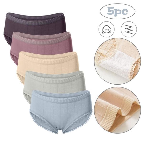 women's panties fashion design 5pc thin briefs solid with lace mid-waist underwear breathable comfortable daily accessories, Black;pink
women's panties fashion design 5pc thin briefs solid with lace mid-waist underwear breathable comfortable daily accessories, Black;pink